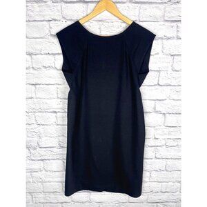 HELMUT LANG NY Women's Black Wool Blend Sleeveless Dress Size 6